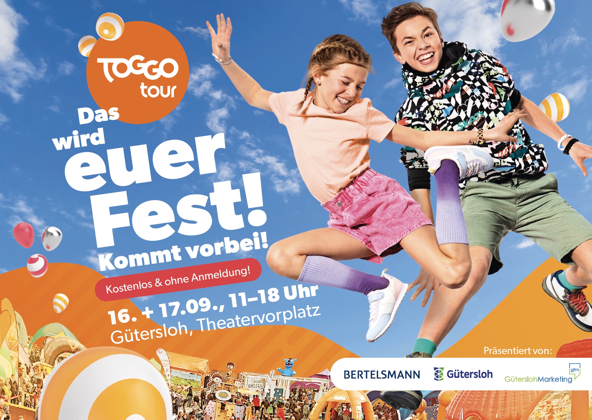 Bertelsmann holt die TOGGO Tour von Super RTL im September nach